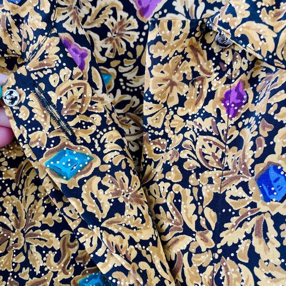 Vintage Versace Style Blouse - Picture 3 of 8